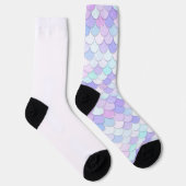 Chaussette Crew Socks calcetines motivo escamas marinas (Droite)