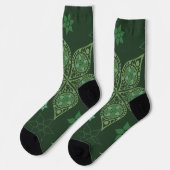 Chaussette Crew Socks-Classic Paisley Elegance (Gauche)