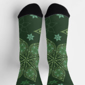Chaussette Crew Socks-Classic Paisley Elegance (Haut)