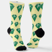 Chaussette Crew Socks Esmeraldas_Verdes (Angulaire)