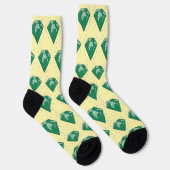 Chaussette Crew Socks Esmeraldas_Verdes (Droite)