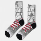 Chaussette Crew Socks – Freedom Job (Gauche)