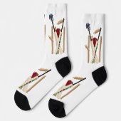 Chaussette Cricket Le Jeu, Chaussettes D'Équipage (Gauche)