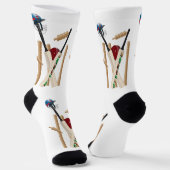 Chaussette Cricket Le Jeu, Chaussettes D'Équipage (Angulaire)