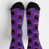 Chaussette Crocs de Vampire Fantastiques | Version Blanche (Haut)