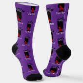 Chaussette Crocs de Vampire Fantastiques | Version Blanche (Angulaire)