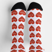 Chaussette Croire au cœur (Haut)