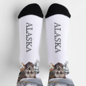 Chaussette Croisière de la forêt d'Ours de l'Alaska (Haut)