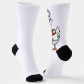 Chaussette Cuff 'Em Goose Nurse Funny Silly Goose Nurse (Angulaire)