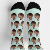 Chaussette Cuire Votre Cheval Photo Mint Vert Ovale Animaux P (Haut)