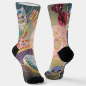 Chaussette Cupcakes et beignets (Angulaire)