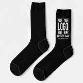 Chaussette Custom Business Logo Corporate Company Modern Cool (Gauche)
