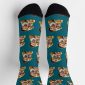 Chaussette Custom Face kids pets Personalized Photo Picture (Haut)