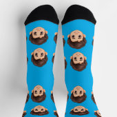 Chaussette Custom Face Personalized Photo Picture  (Haut)