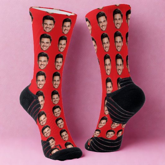 Chaussette  Custom Face Socks, Personalized Face
