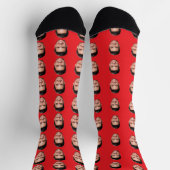 Chaussette  Custom Face Socks, Personalized Face (Haut)