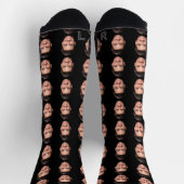 Chaussette  Custom Face Socks, Personalized Photo Picture (Haut)
