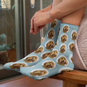 Chaussette Custom Pet Photo Socks | Personalized Dog Face