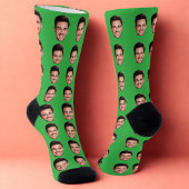 Chaussette Custom Picture Socks, Personalized Face Gift 