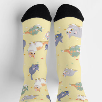 Chaussette Cute Cat Pattern Socks