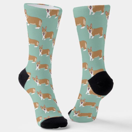 Chaussette Cute Corgi (Angulaire)