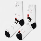 Chaussette Cute Crew Socks (Gauche)