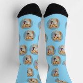Chaussette Cute Custom Pet Photo Socks (Haut)