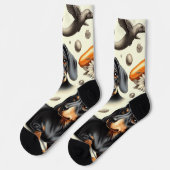 Chaussette Cute Dachshund Motif (Gauche)