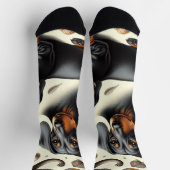 Chaussette Cute Dachshund Motif (Haut)