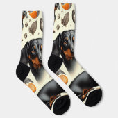 Chaussette Cute Dachshund Motif (Droite)