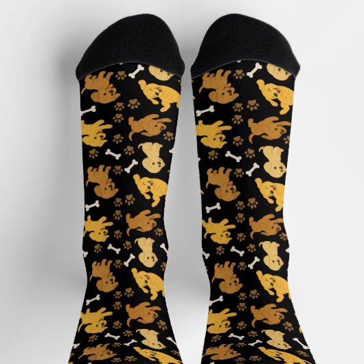 Chaussette Cute Dog Pattern (Haut)