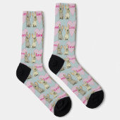 Chaussette Cute dogs Love (Droite)