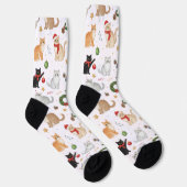 Chaussette Cute Kawaii Cats & Christmas Decorations Socks (Droite)
