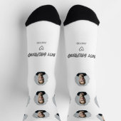 Chaussette Cute Meilleur Coeur Photo Girlfriend (Haut)
