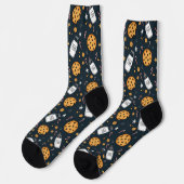 Chaussette Cute Milk and Cookies Socks (Gauche)
