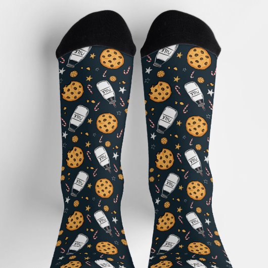 Chaussette Cute Milk and Cookies Socks (Haut)