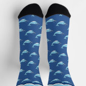 Chaussette Cute Narwhal Whale (Haut)