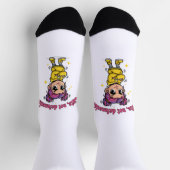 Chaussette Cute, Not Defenseless Women's Socks (Haut)