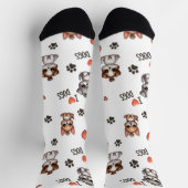 Chaussette Cute Puppy I Love Dogs Pattern Crew Socks (Haut)