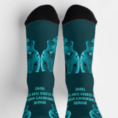 Chaussette CYBORG ROBOTIC HEADCrew Socks (Haut)