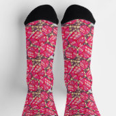 CHAUSSETTE DACES EN ROSE  (Haut)
