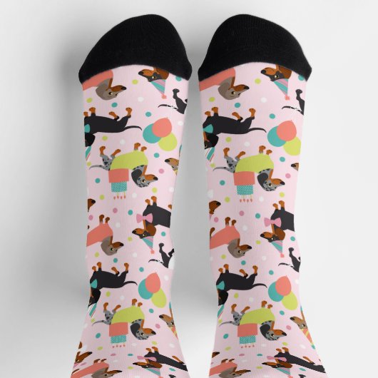 Chaussette Dachshund (Haut)