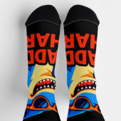 Chaussette Daddy Shark Fêtes des pères cadeaux (Haut)