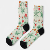 Chaussette Daisy, William Morris (Gauche)
