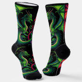 CHAUSSETTE DANCING DRAGONS SOCKS (Angulaire)