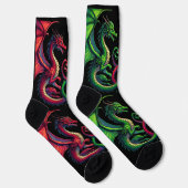 CHAUSSETTE DANCING DRAGONS SOCKS (Droite)