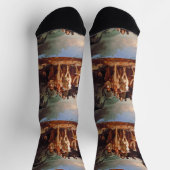 Chaussette Daniel Boone escorte les colons (Haut)