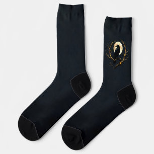 Chaussette Dans les ténèbres de la nuit” – Le messager silenc