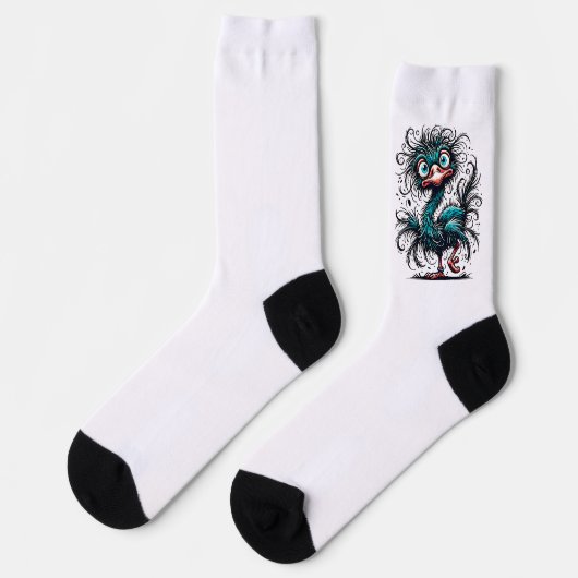 Chaussette Danse des plumes (Gauche)