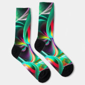 Chaussette Danse Lumineuse Abstraite (Droite)